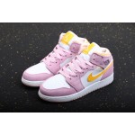 Air Jordan 1 Mid Cherry Blossom Pink Ice Cream