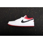 Air Jordan 1 Low White Red Chicago Black Toe