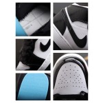 Air Jordan 1 Mid Black and White Panda