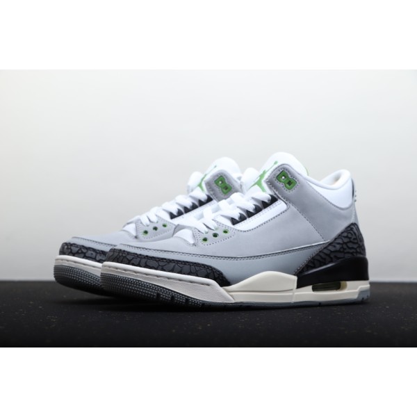 Air Jordan 3 Retro 叶绿素配色