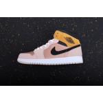 Air Jordan 1 Light Pink Orange Milk Tea