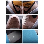 Air Jordan 1 Light Pink Orange Milk Tea