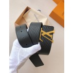 LOUIS VUITTO initials belt