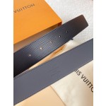 LOUIS VUITTO men's counter quality water ripple belt