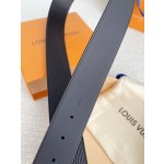LOUIS VUITTO men's counter quality water ripple belt