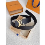 LOUIS VUITTO men's counter quality water ripple belt