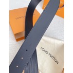 LOUIS VUITTO men's counter quality water ripple belt