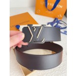 LOUIS VUITTO reversible plain belt