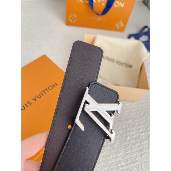 LOUIS VUITTO reversible plain belt