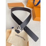 LOUIS VUITTO reversible plain belt