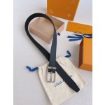 LOUIS VUITTO natural calfskin with Louis Vuitton signature design elements