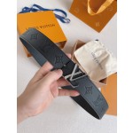 LOUIS VUITTO natural calfskin with Louis Vuitton signature design elements