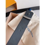 LOUIS VUITTO natural calfskin with Louis Vuitton signature design elements