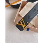 LOUIS VUITTO natural calfskin with Louis Vuitton signature design elements