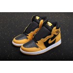 Air Jordan 1 "Pollen" in zwart en geel