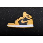Air Jordan 1 "Pollen" in zwart en geel