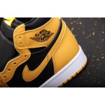 Air Jordan 1 "Pollen" in zwart en geel