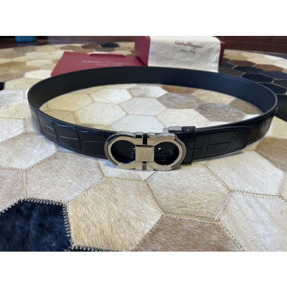 FERRAGAMO new 3.5cmGancio double circle color edge metal clip