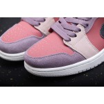 Air Jordan 1 Laag Rood Roze Purper