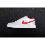 Air Jordan 1 Low Low Top Rood en Wit
