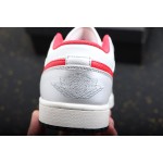 Air Jordan 1 Low Low Top Rood en Wit