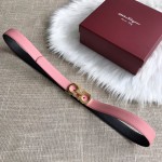 FERRAGAMO boutique buckle head, first layer of cowhide