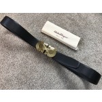 FERRAGAMO original single parallel imports double-sided Italian imported leather