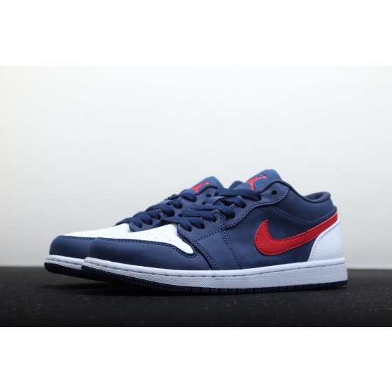 Air Jordan 1 Low Patriot Blue Red