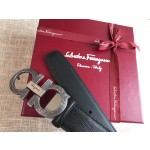 FERRAGAMO double-sided imported Italian cowhide