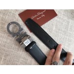 FERRAGAMO double-sided imported Italian cowhide