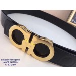 FERRAGAMO imported cowhide tree cream leather