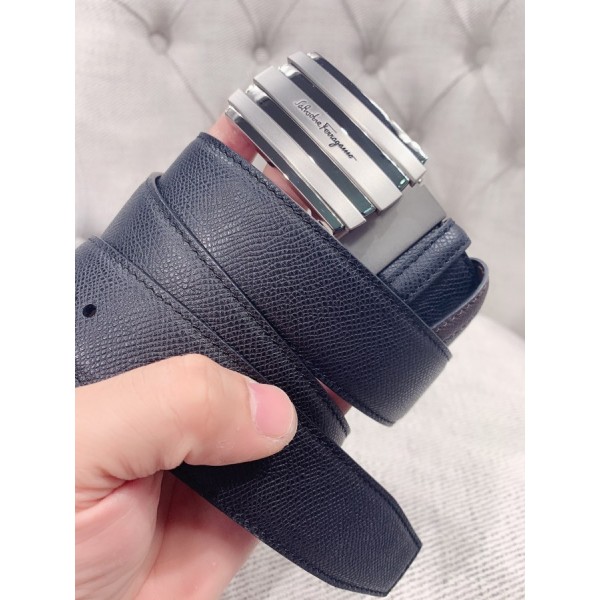 FERRAGAMO double-sided imported Italian cowhide texture