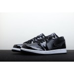 Air Jordan 1 Low All Star Patent Leather Black
