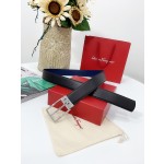 FERRAGAMO full grain soft calfskin with bottom leather imported from Italy