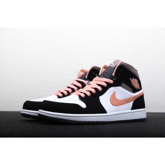 Air Jordan 1 Mid Peach Mocha