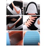 Air Jordan 1 Mid Peach Mocha