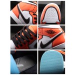 Air Jordan 1 Mid Secondary Little Snap Shred