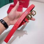 FERRAGAMO double-sided top layer leather belt