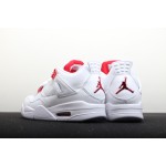 Air Jordan 4 Wit Rood