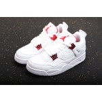 Air Jordan 4 Wit Rood