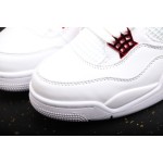 Air Jordan 4 Wit Rood