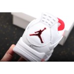 Air Jordan 4 Wit Rood