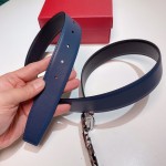 FERRAGAMO double-sided imported cowhide