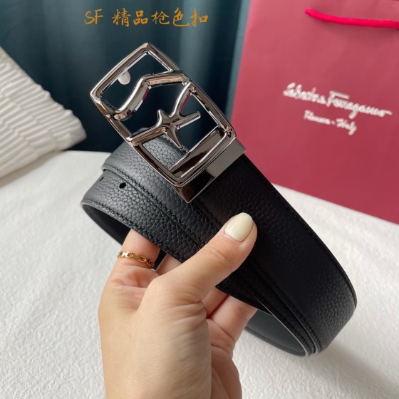 FERRAGAMO original single Italian men's belt