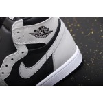 Air Jordan 1 Grey and White Panda Shadow Grey