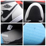 Air Jordan 1 Grey and White Panda Shadow Grey