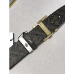 FENDI original water drop pattern double color rivet buckle