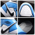 Air Jordan 1 Mid Blue & White