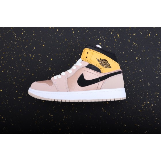 Air Jordan 1 Mid 岩茶色