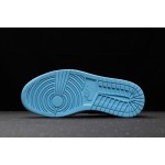 Air Jordan 1 Little North Carolina Blue Glossy patent leather